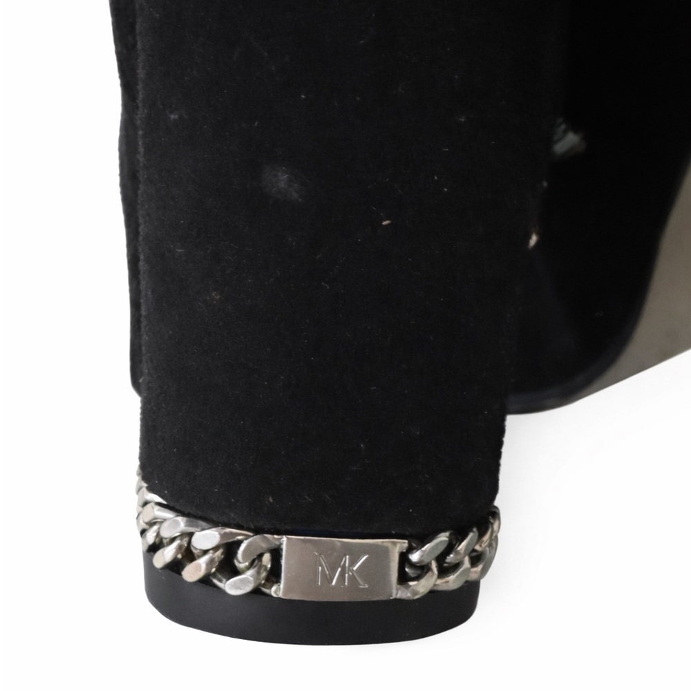 Michael Kors Black Suede Ankle Boots - Picture 2 of 6